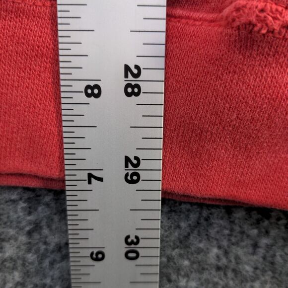 Levi's Men's Pullover Sweatshirt Red Medium Crew Neck Regular Fit Vintage USA - Picture 12 of 13